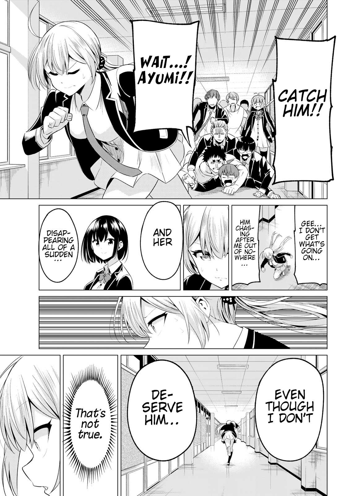 Sekai ka Kanojo ka Erabenai Chapter 40 page 9 - 