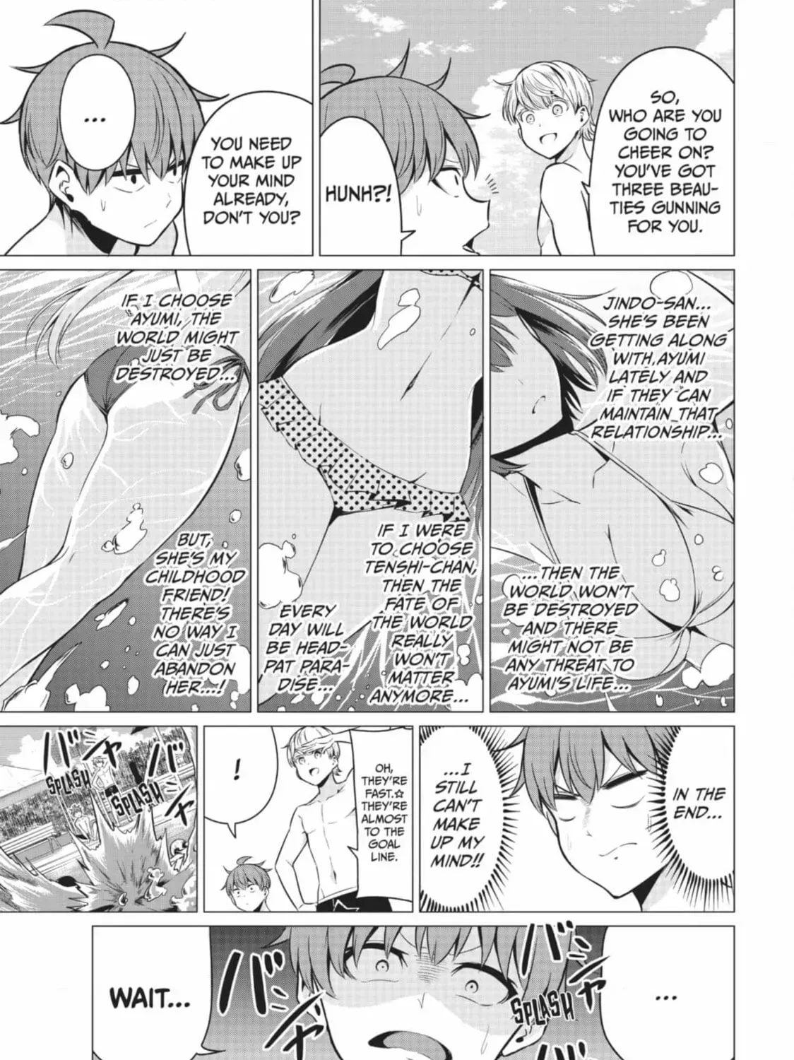 Sekai ka Kanojo ka Erabenai Chapter 45 page 23 - 