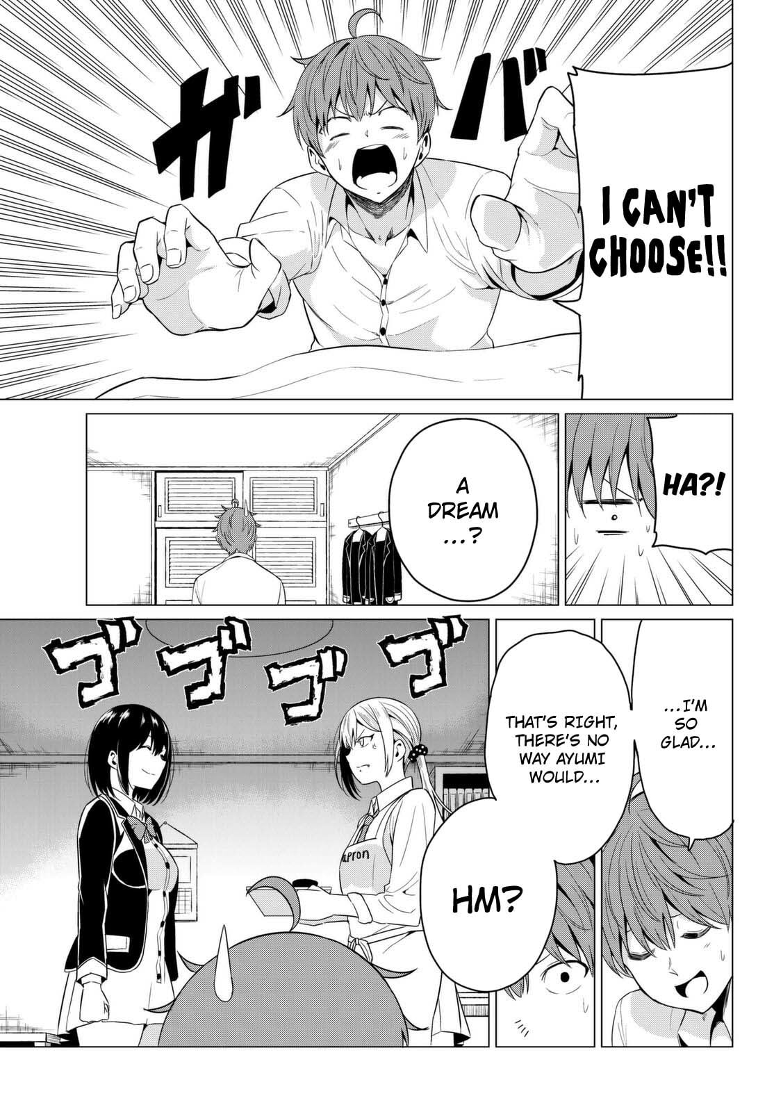 Sekai ka Kanojo ka Erabenai Chapter 6.5 page 11 - 