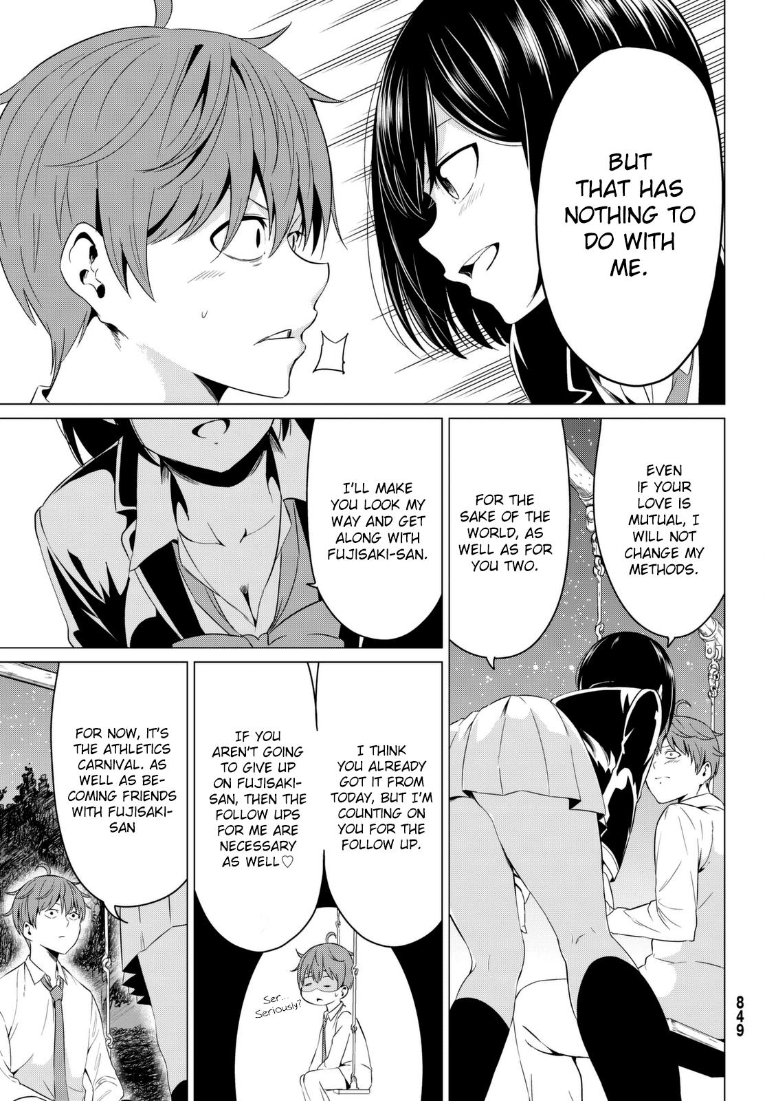 Sekai ka Kanojo ka Erabenai Chapter 6 page 33 - 
