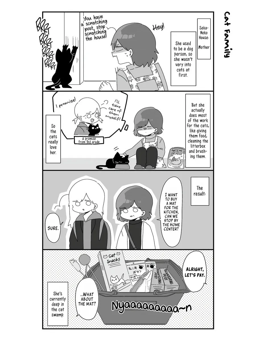 Sekai wo Teki ni Mawashite mo Neko wo Aishiteru Chapter 1 page 8 - 