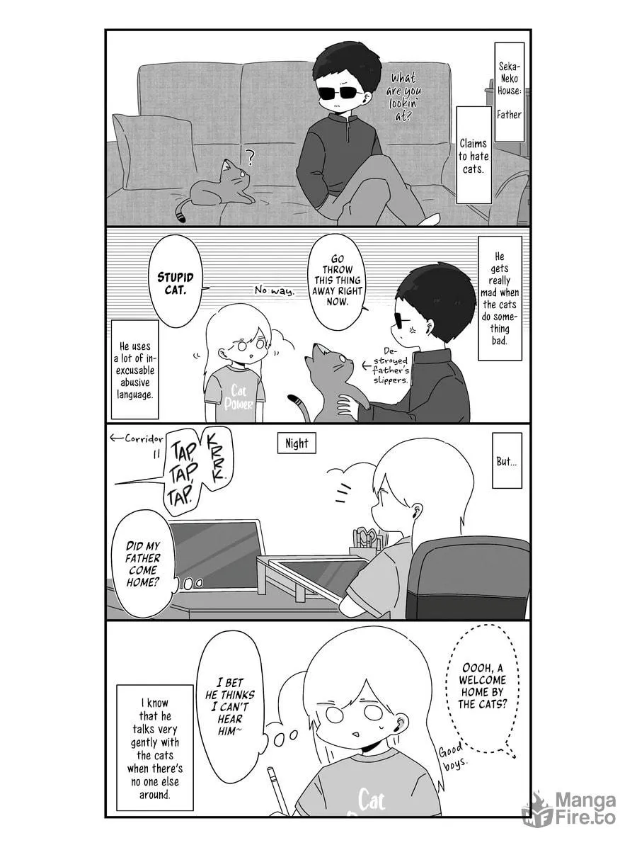 Sekai wo Teki ni Mawashite mo Neko wo Aishiteru Chapter 1 page 9 - 