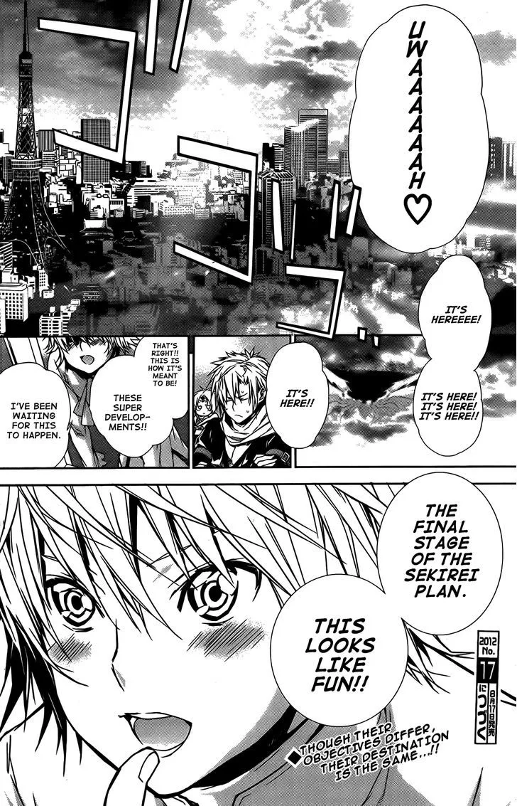 Sekirei Chapter 134 page 17 - 