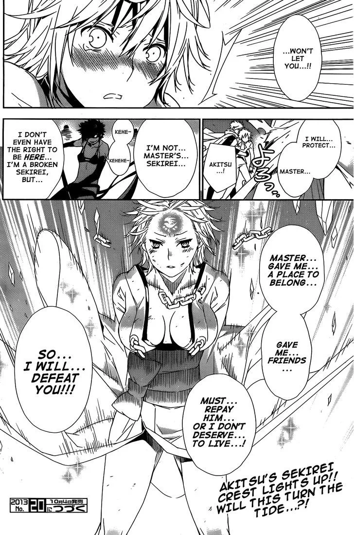 Sekirei Chapter 152 page 21 - 