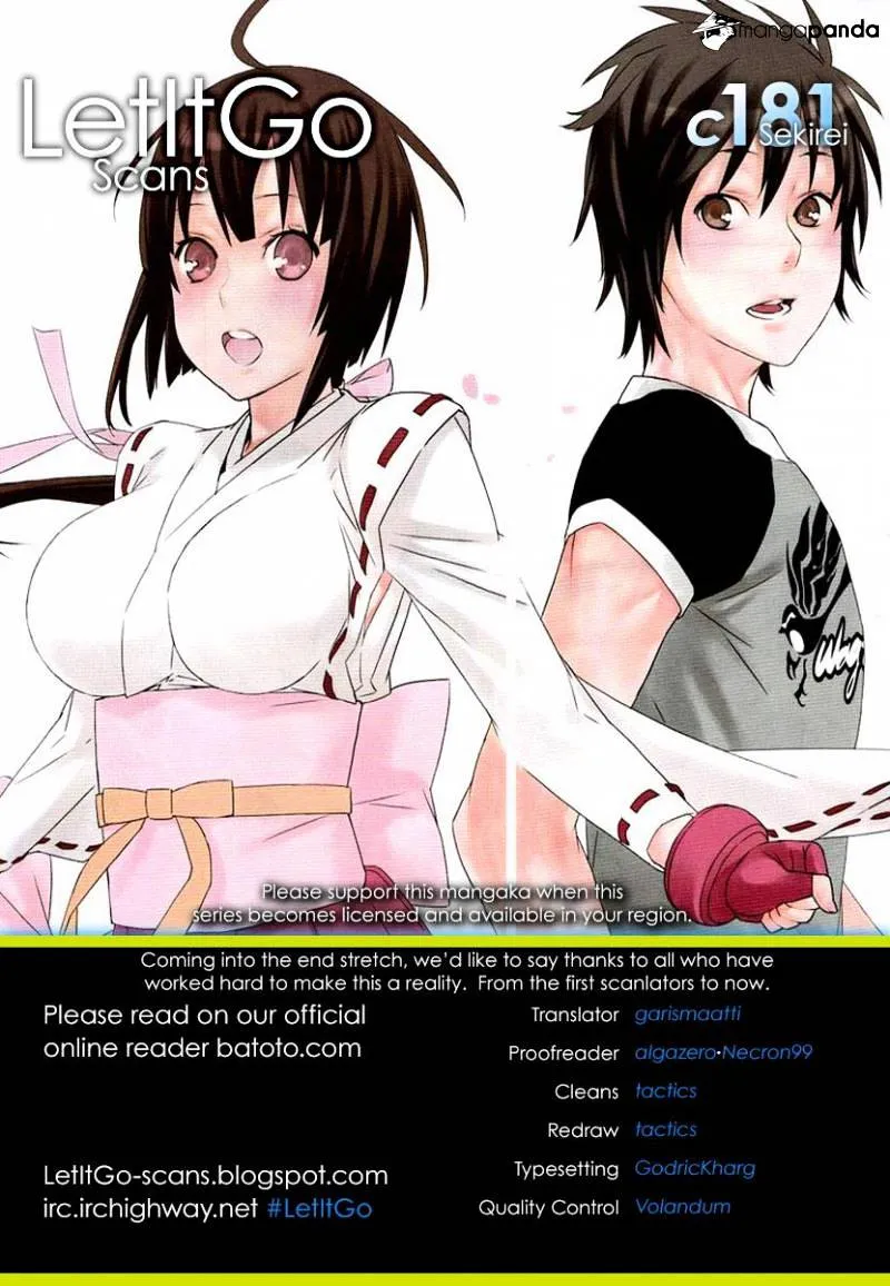 Sekirei Chapter 181 page 1 - 