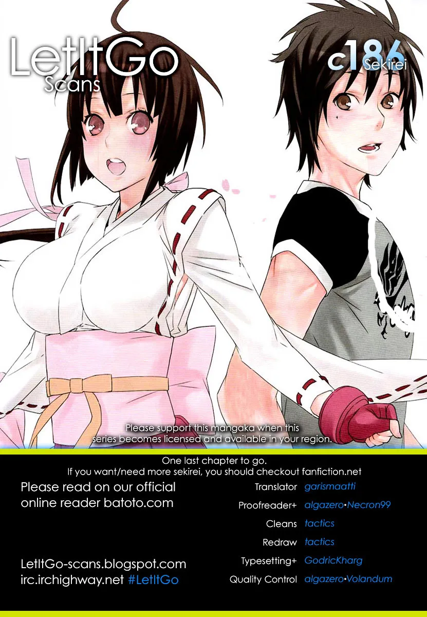 Sekirei Chapter 186 page 1 - 