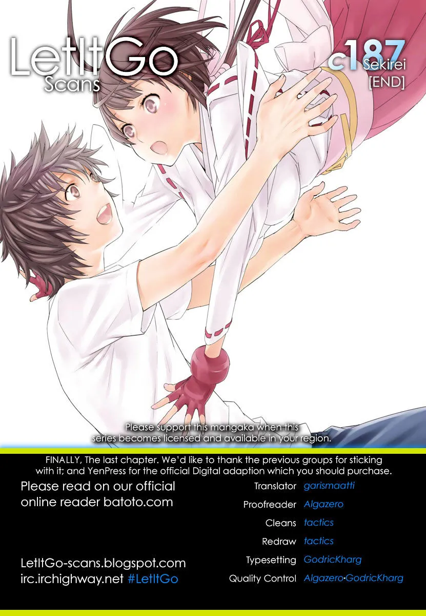 Sekirei Chapter 187 page 1 - 