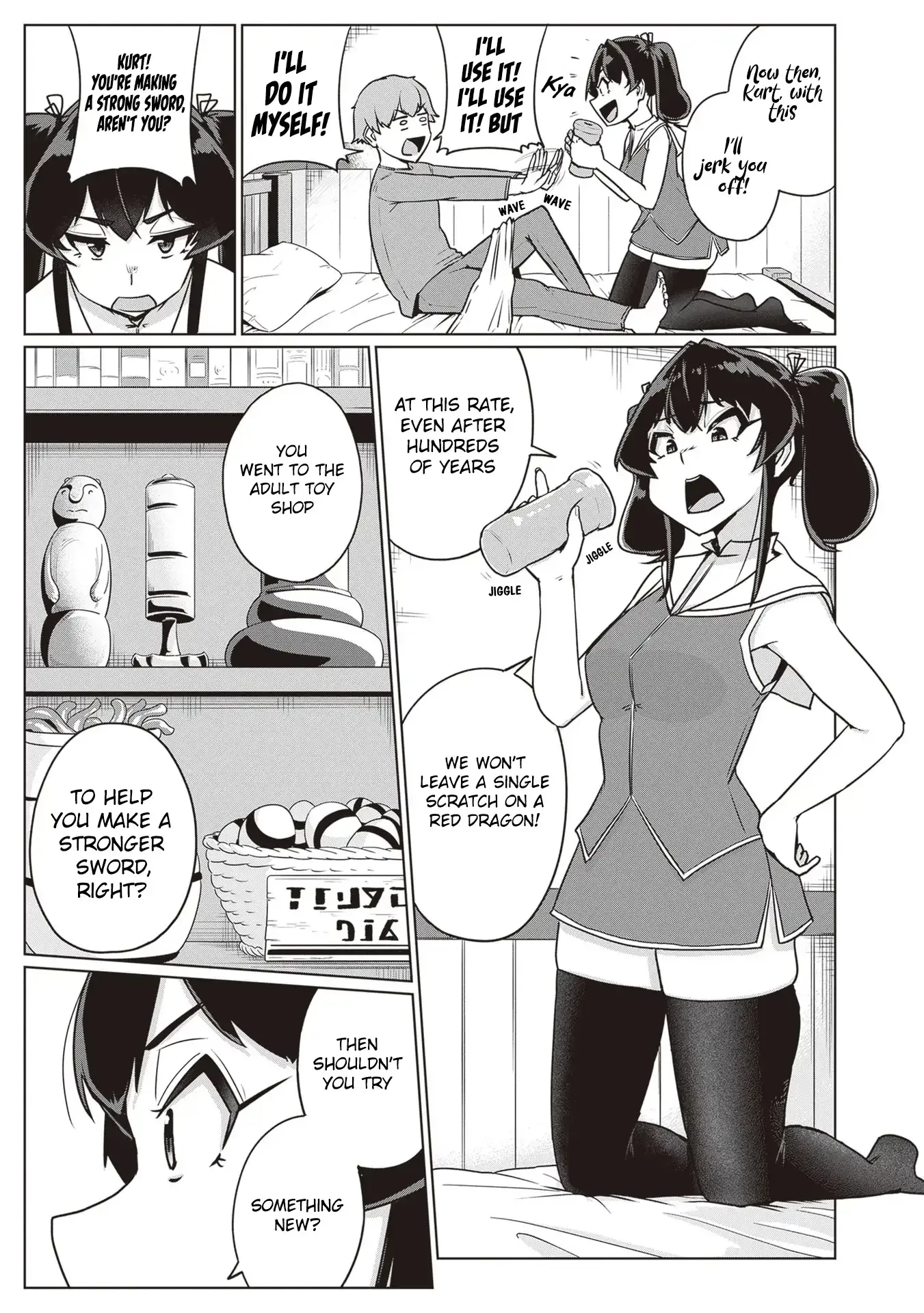 Semen Blacksmith with Eroranta Chapter 6 page 4 - 