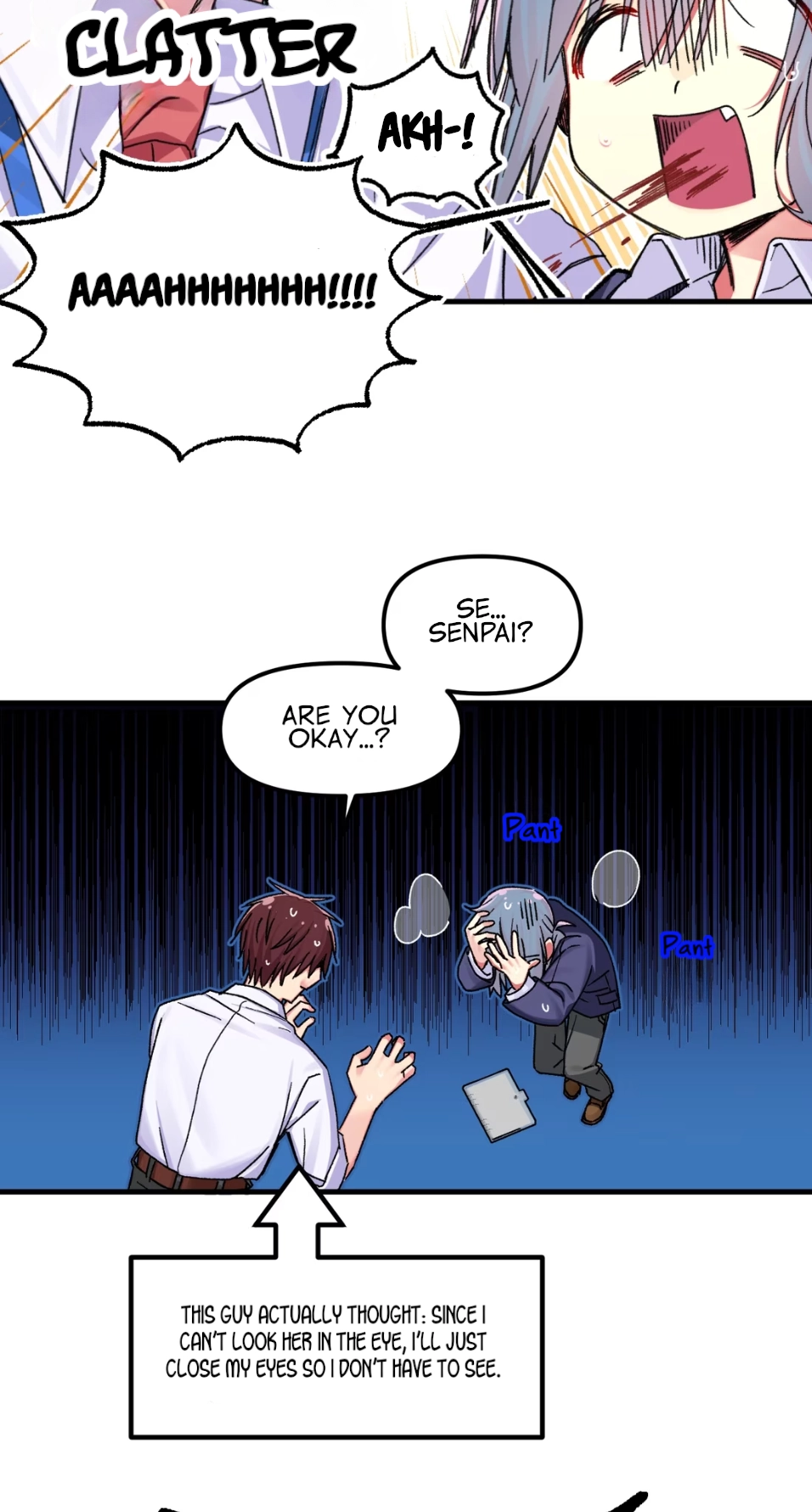 Senpai-chan's a Man?! Chapter 2 page 46 - 