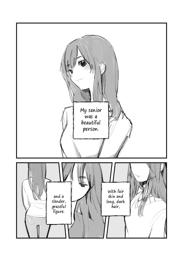 Senpai wa Kirei na Hito Datta Chapter 0 page 1 - 