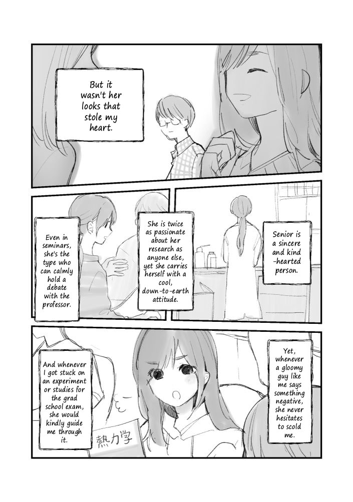 Senpai wa Kirei na Hito Datta Chapter 0 page 2 - 