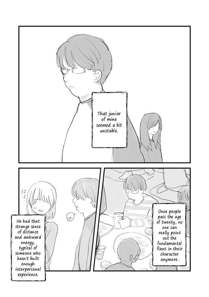 Senpai wa Kirei na Hito Datta Chapter 0 page 9 - 