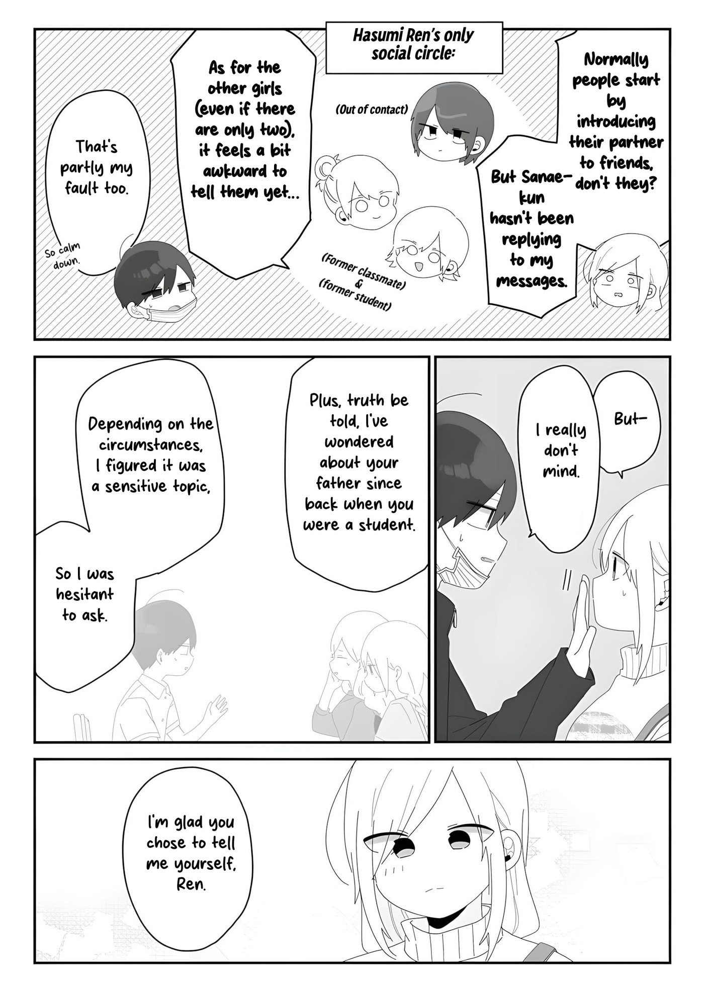 Sensei Nishii - Homura-sensei wa Tabun Motenai Chapter 10 page 10 - 