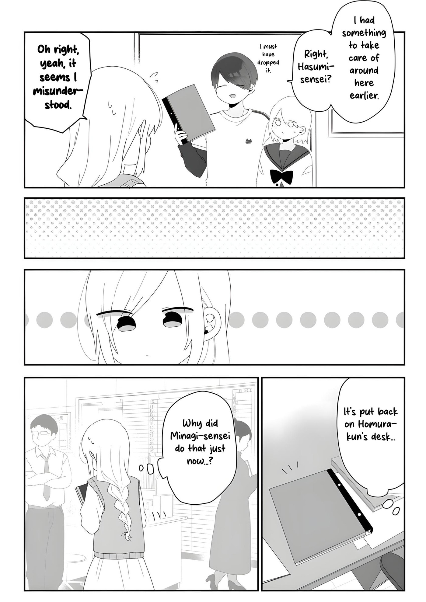 Sensei Nishii - Homura-sensei wa Tabun Motenai Chapter 11 page 2 - 
