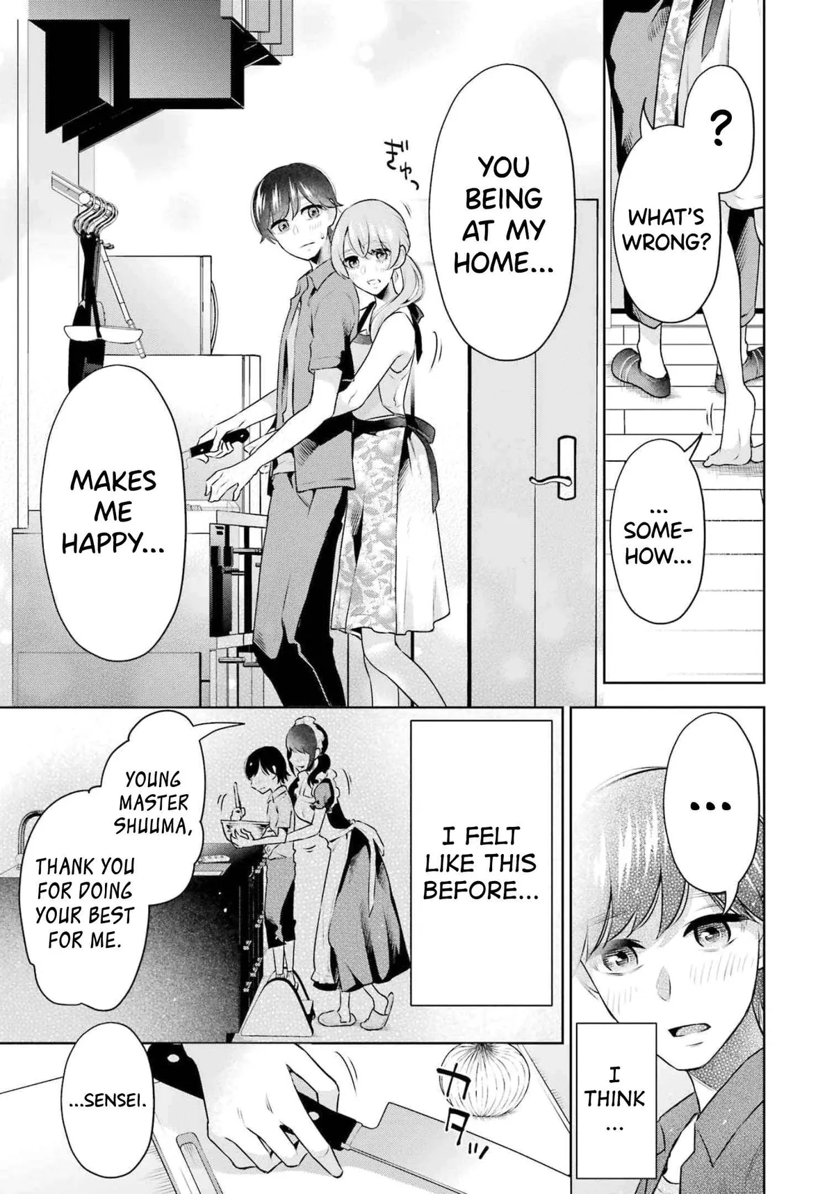 Sensei No Koto, Kusugutte Ageru Chapter 17 page 9 - 
