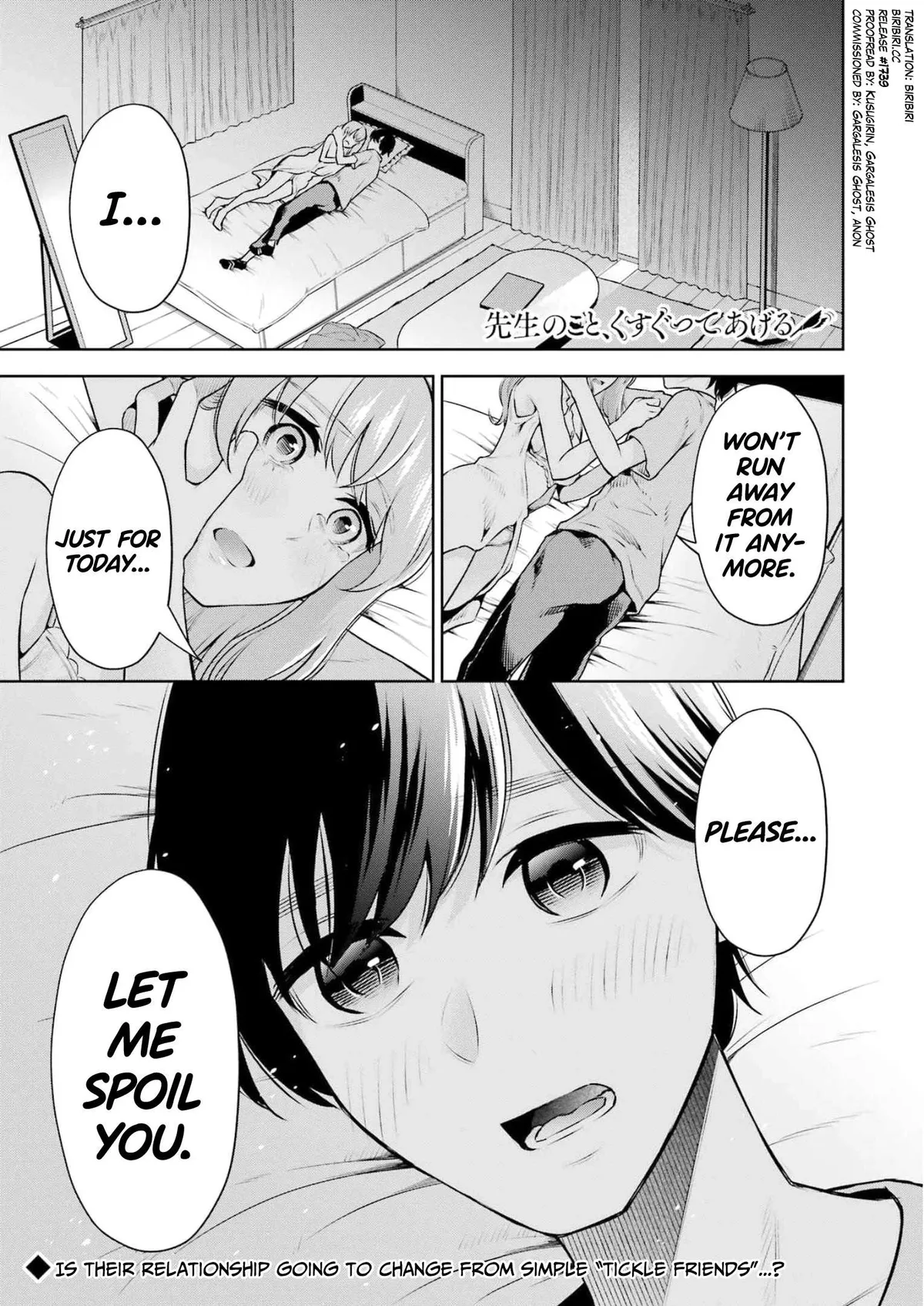 Sensei No Koto, Kusugutte Ageru Chapter 18 page 1 - 