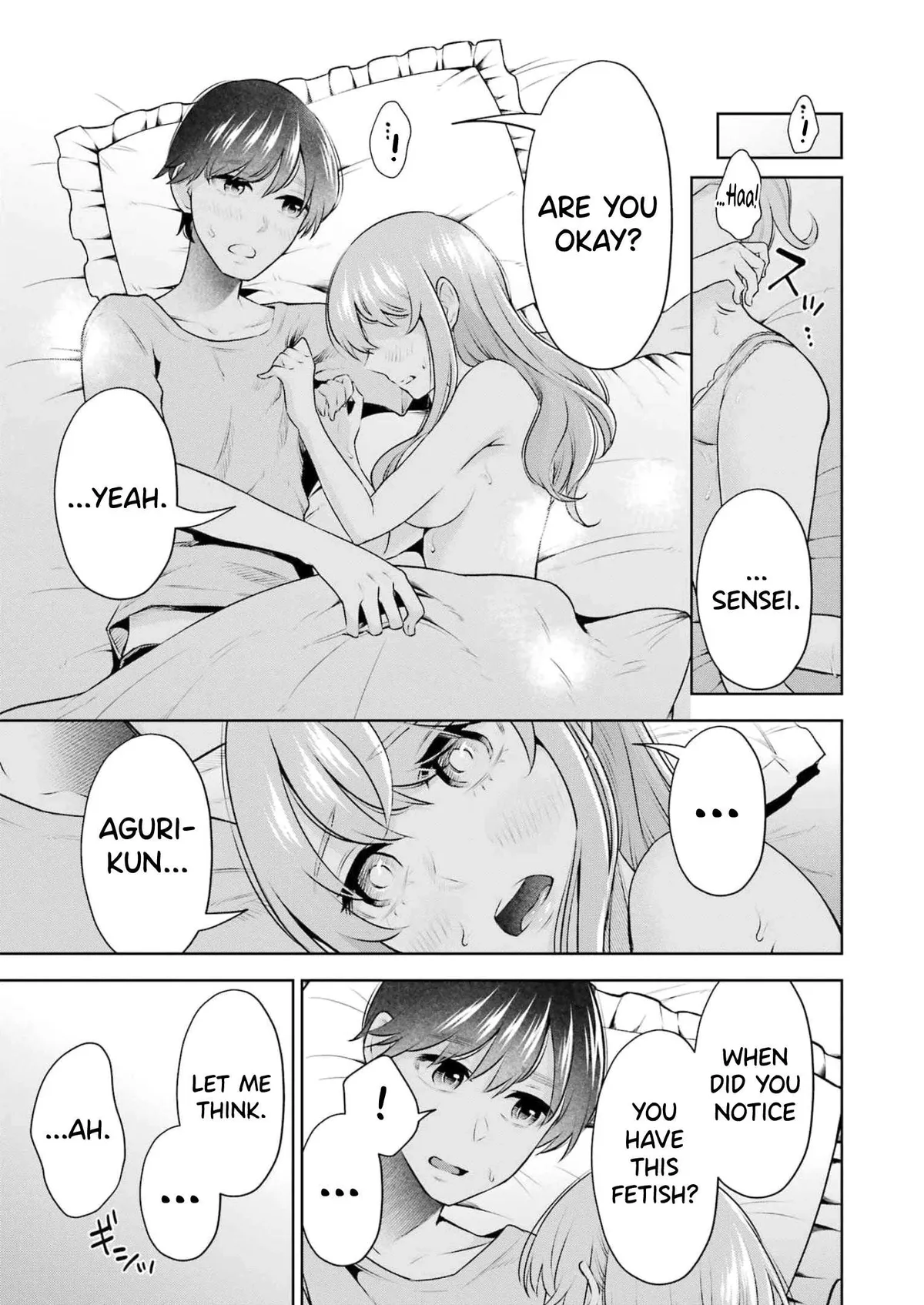 Sensei No Koto, Kusugutte Ageru Chapter 18 page 13 - 