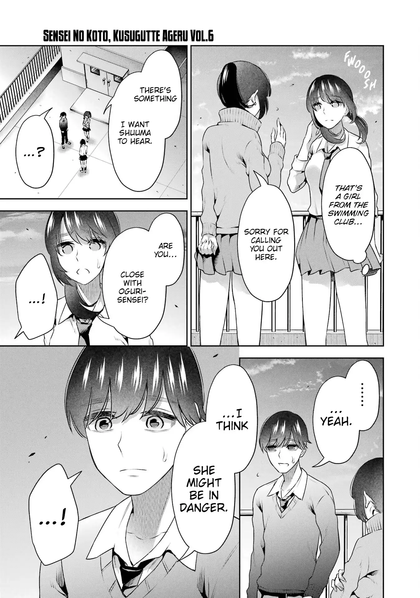 Sensei No Koto, Kusugutte Ageru Chapter 36 page 14 - 