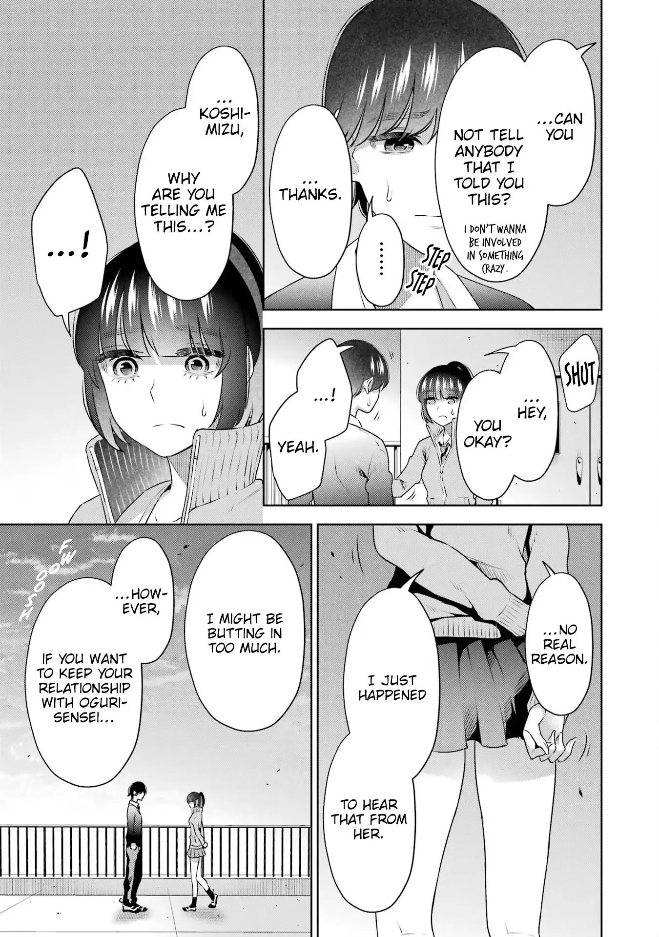 Sensei No Koto, Kusugutte Ageru Chapter 36 page 16 - 