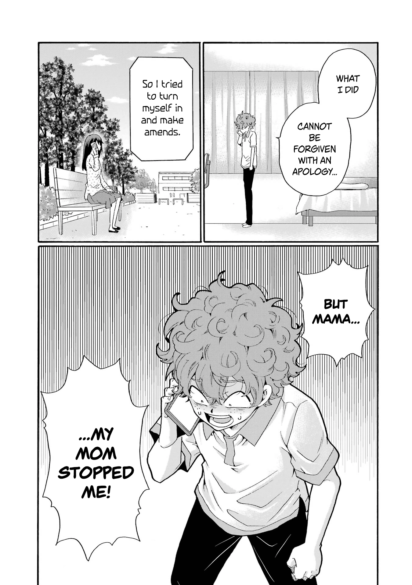 Sensei, We Didn't Kill Anyone. Chapter 14 page 7 - 