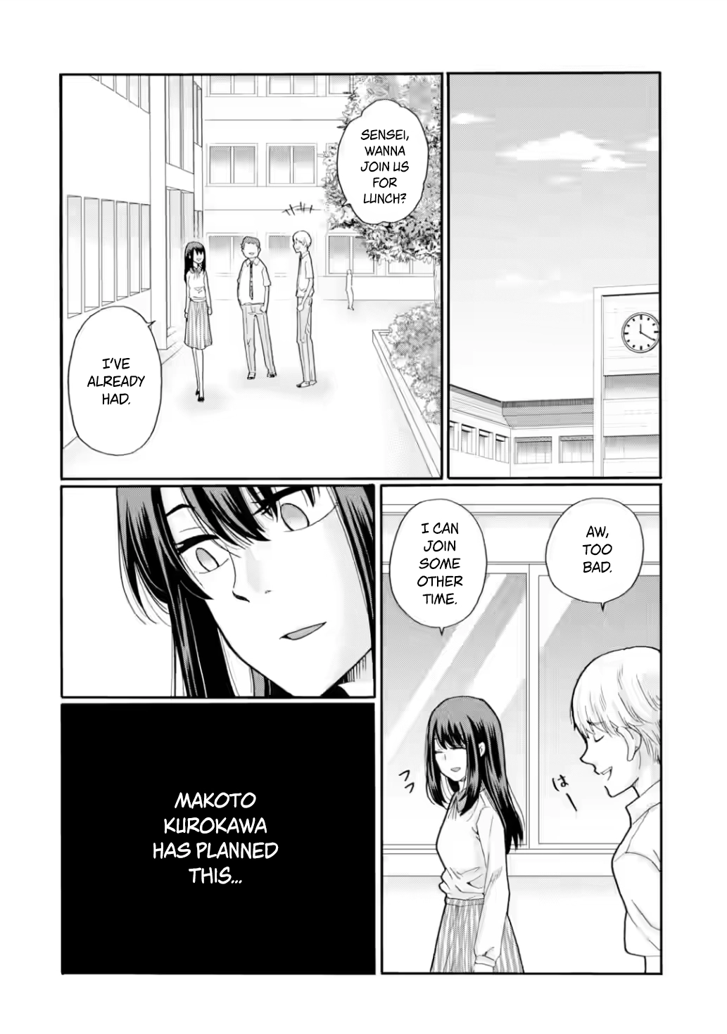 Sensei, We Didn't Kill Anyone. Chapter 18 page 8 - 