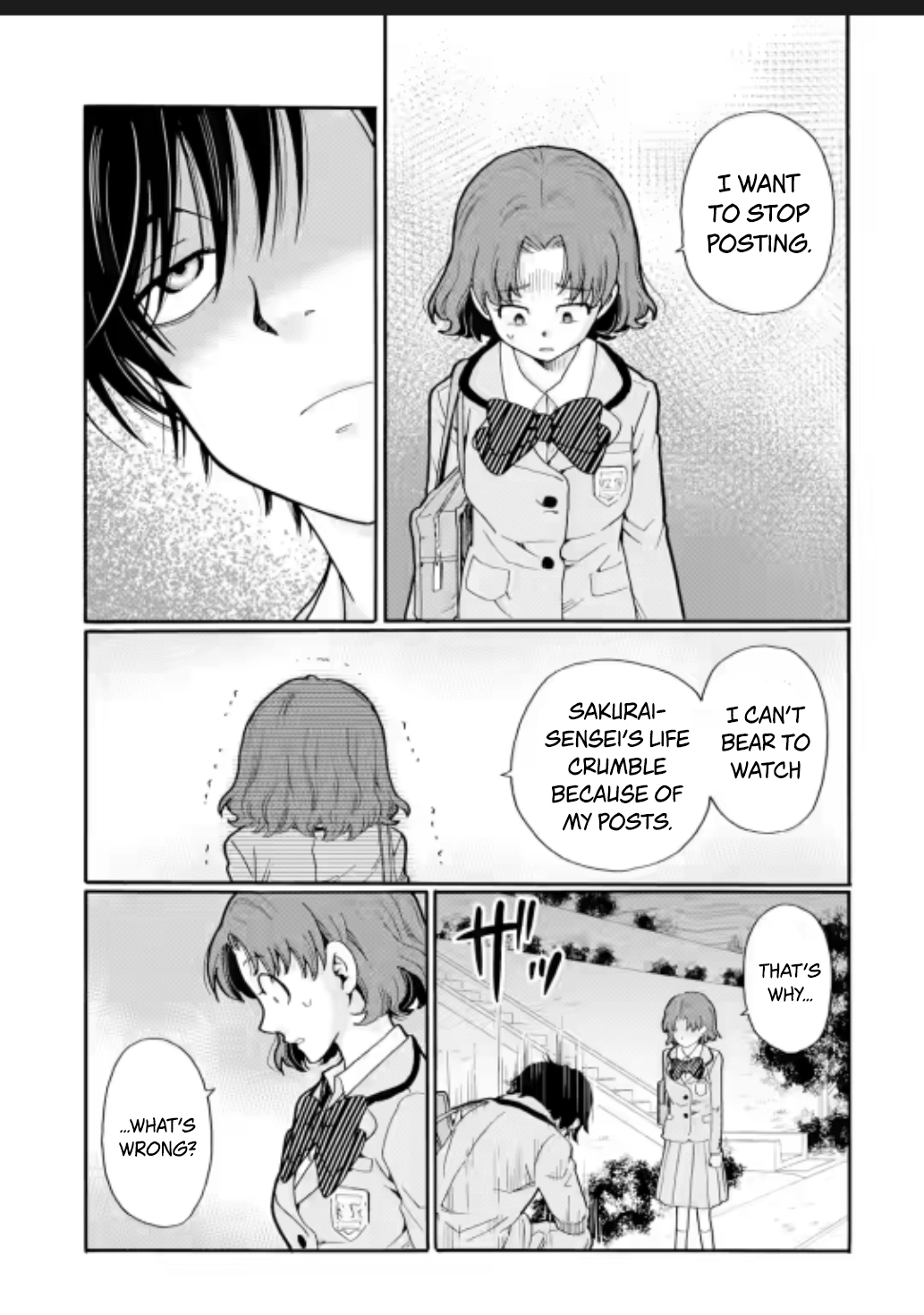 Sensei, We Didn't Kill Anyone. Chapter 23 page 13 - 