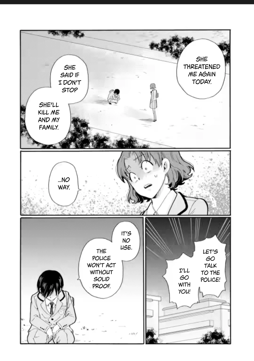 Sensei, We Didn't Kill Anyone. Chapter 23 page 14 - 