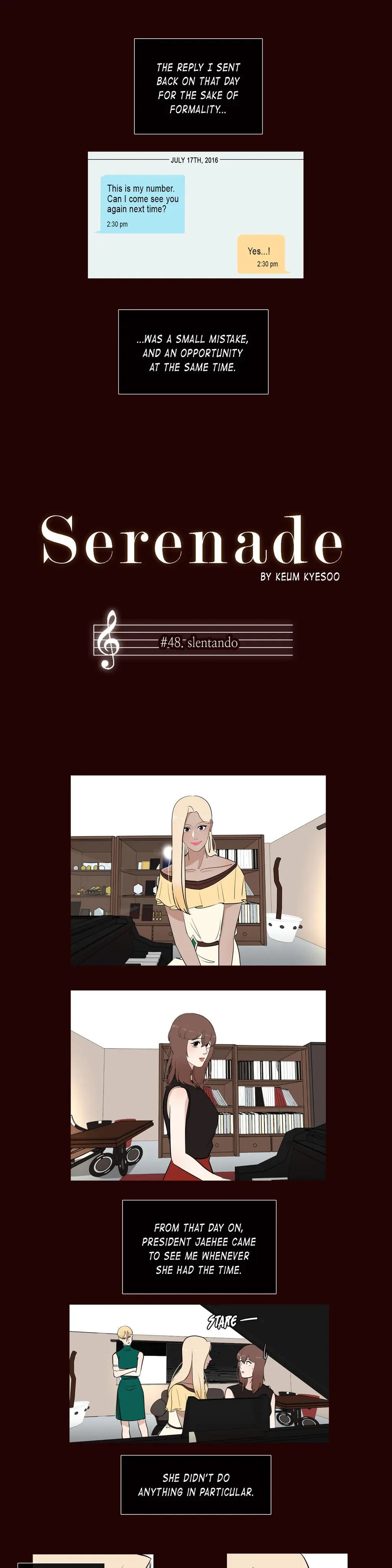 Serenade Chapter 48 page 1 - 