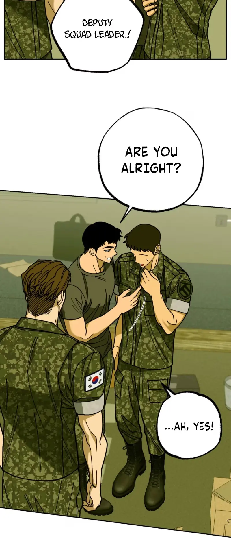 Sergeant Would You Pick Up the Soap? Chapter 8 page 4 - 