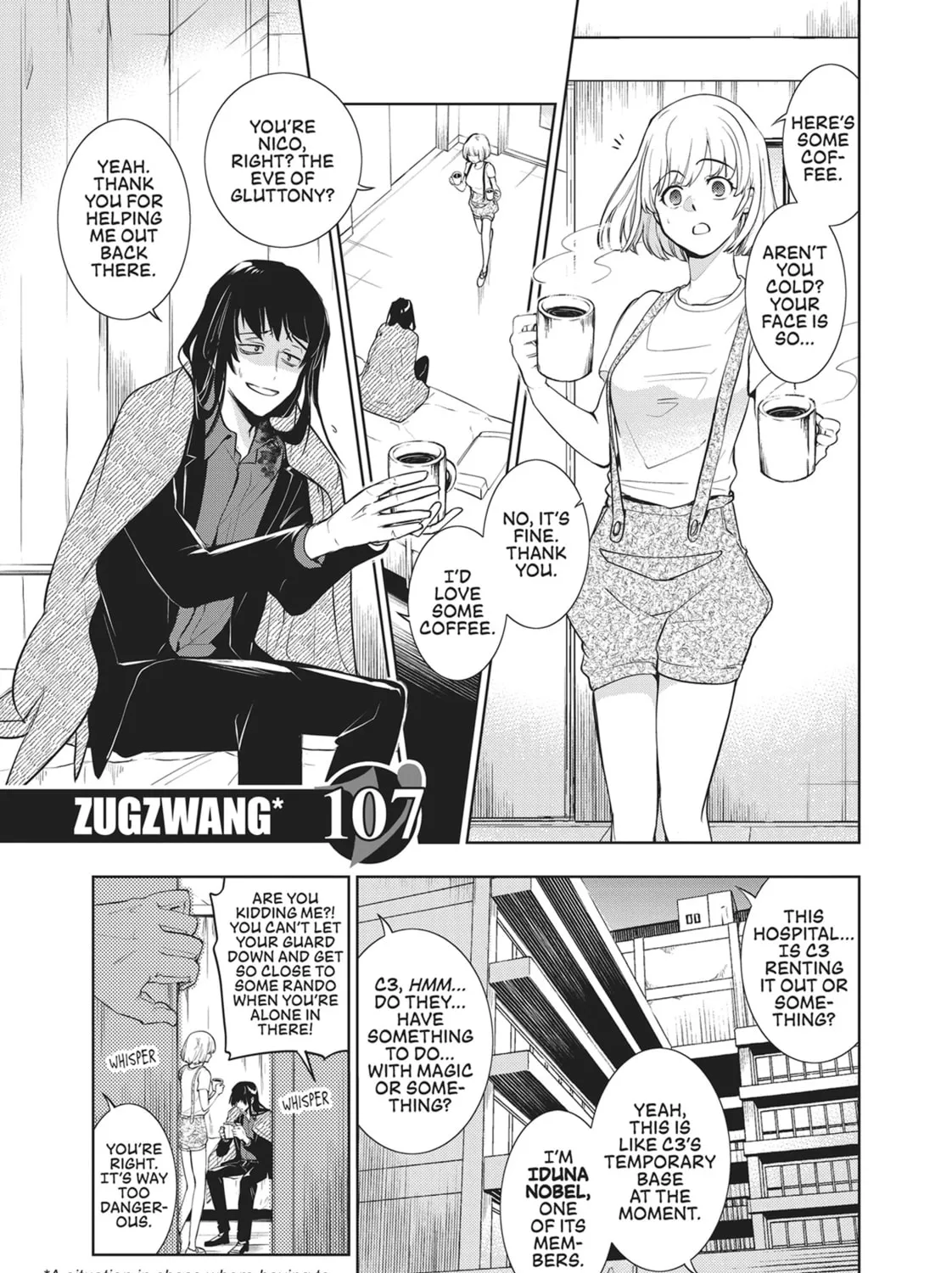Servamp Chapter 107 page 1 - 