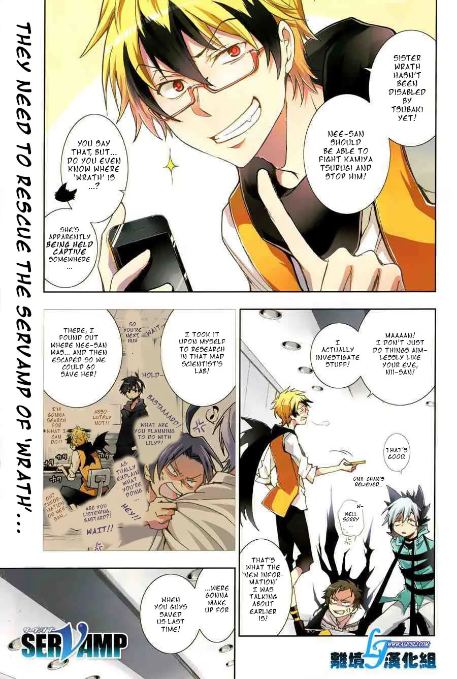 Servamp Chapter 55 page 1 - 