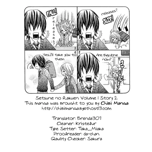Setsuna's paradise Chapter 4 page 1 - 