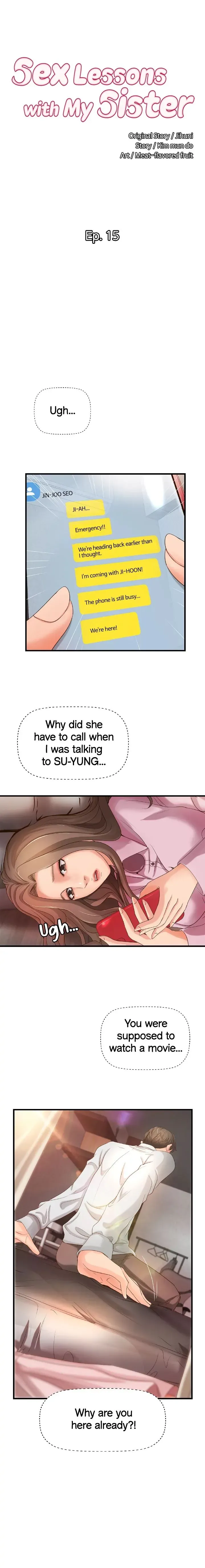 Sex Lessons with My Sister Chapter 15 page 2 - 