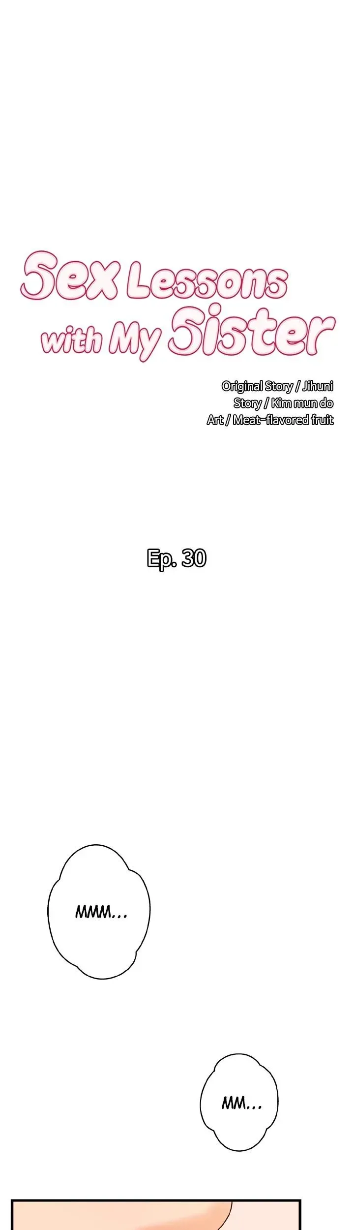 Sex Lessons with My Sister Chapter 30 page 4 - 