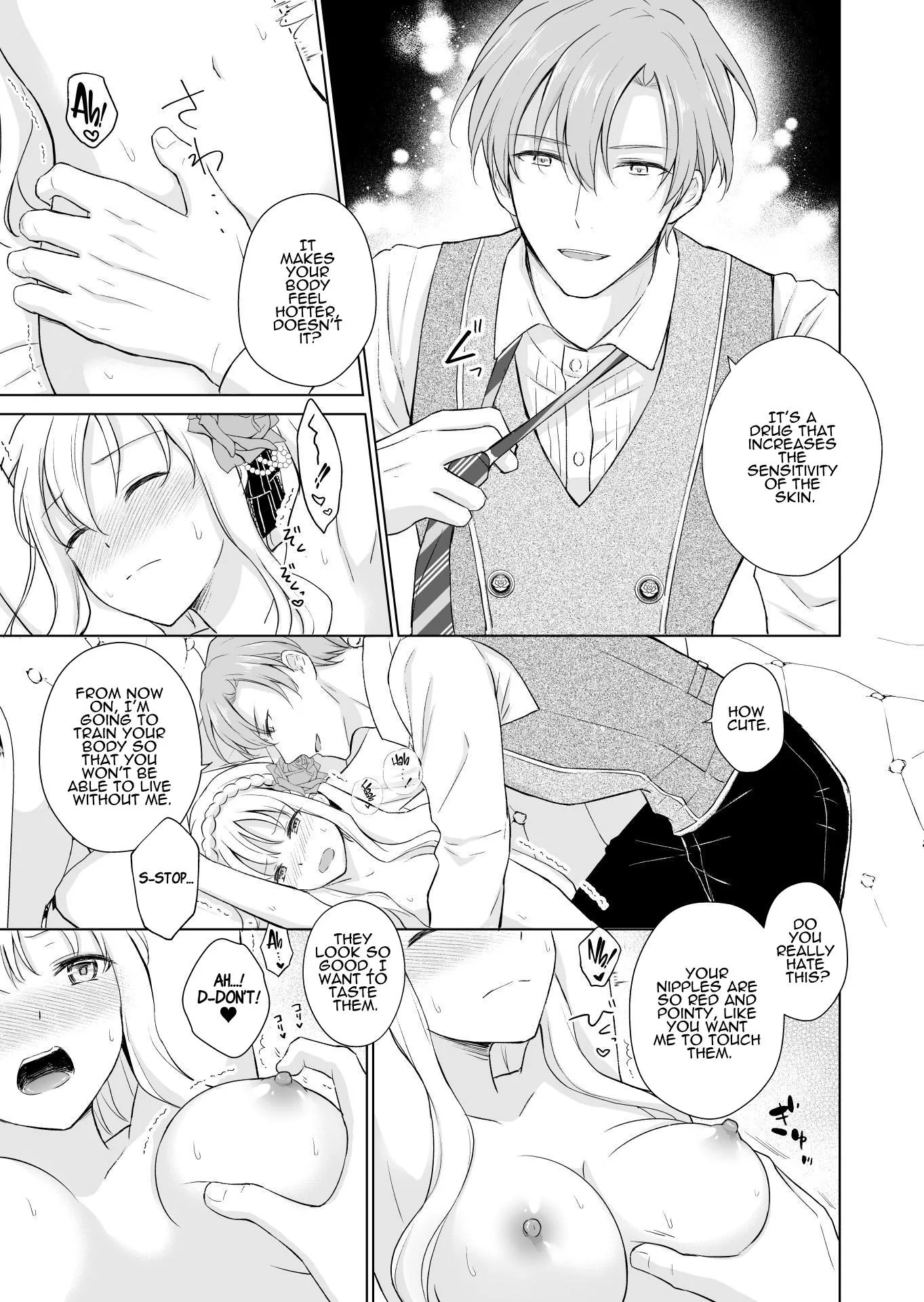 Sexually Trained by My Fav Character After Reincarnating as the Villainess Chapter 1 page 18 - 