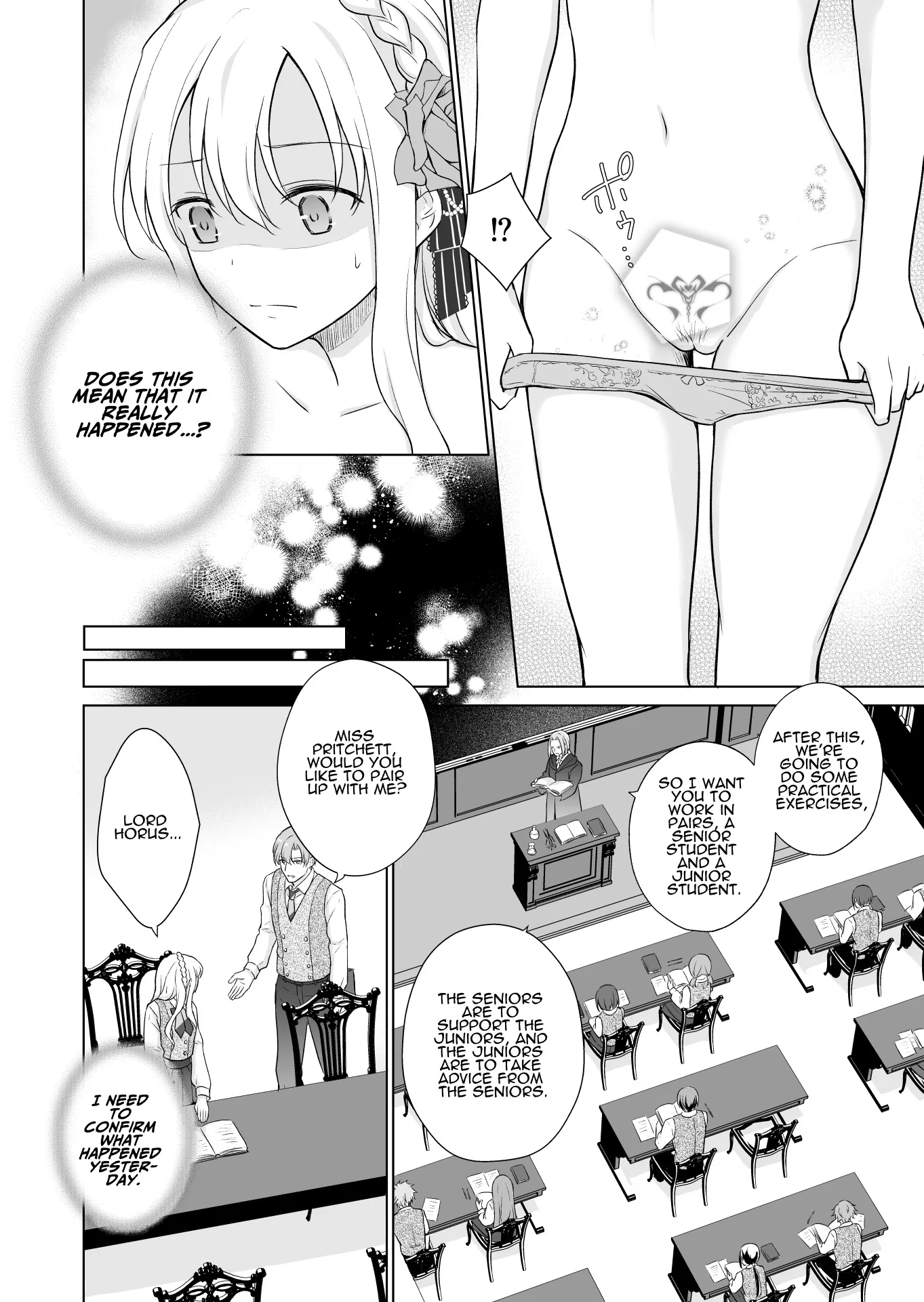Sexually Trained by My Fav Character After Reincarnating as the Villainess Chapter 1 page 29 - 