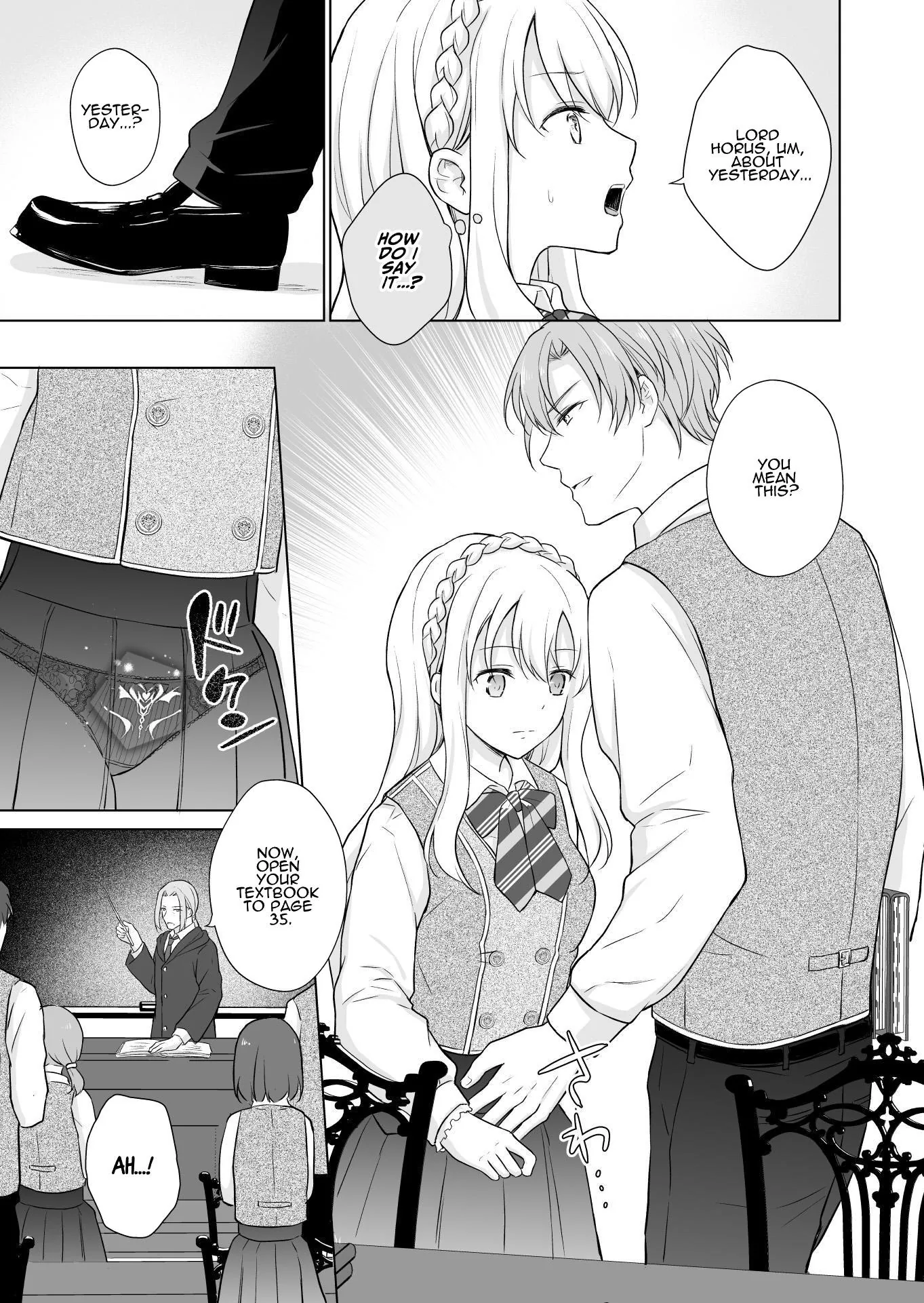 Sexually Trained by My Fav Character After Reincarnating as the Villainess Chapter 1 page 30 - 