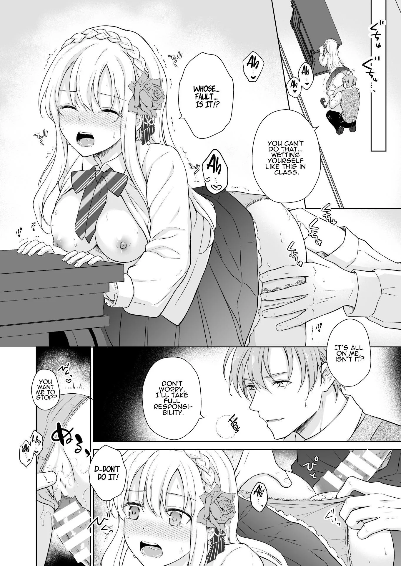 Sexually Trained by My Fav Character After Reincarnating as the Villainess Chapter 1 page 33 - 