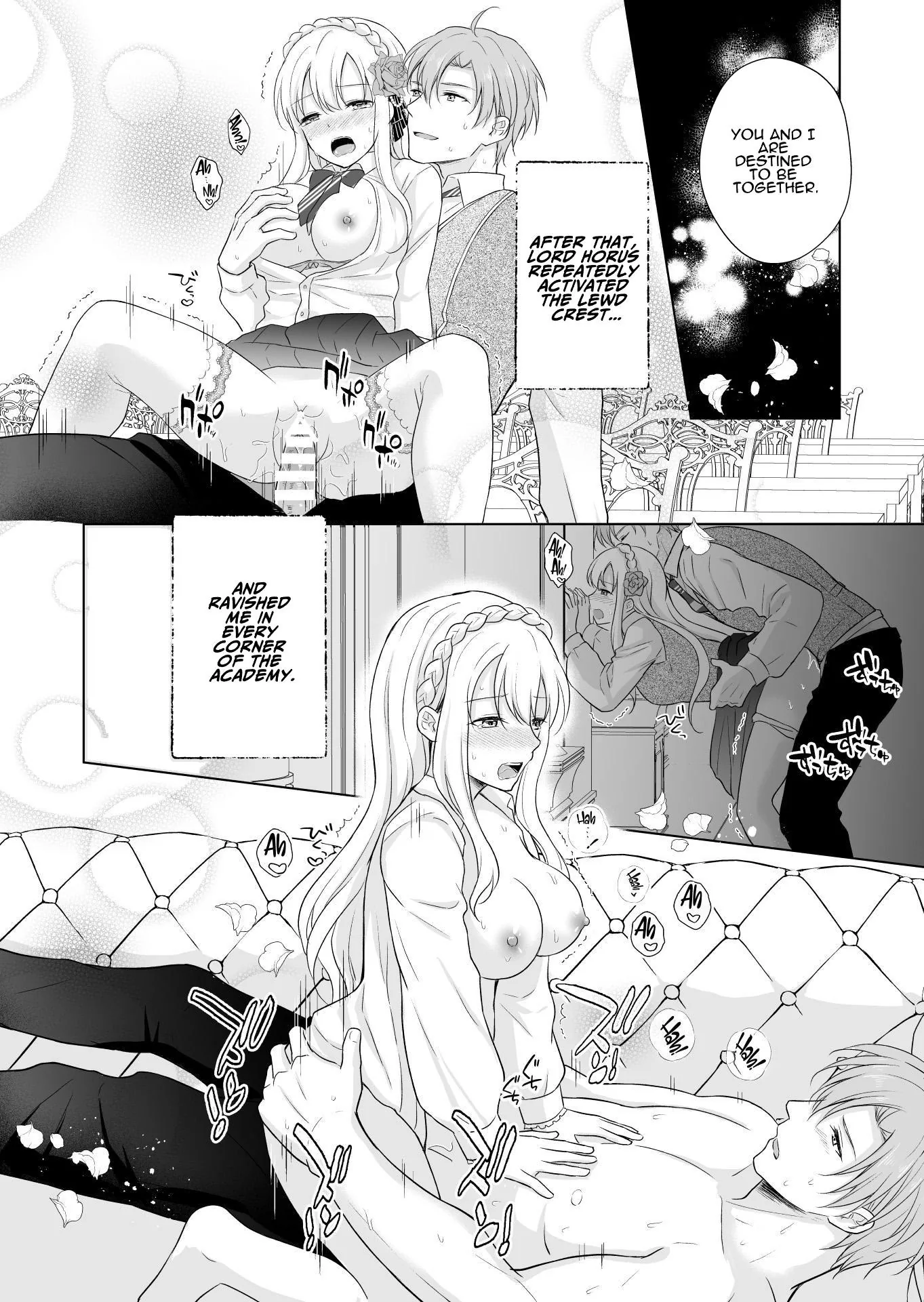 Sexually Trained by My Fav Character After Reincarnating as the Villainess Chapter 1 page 39 - 