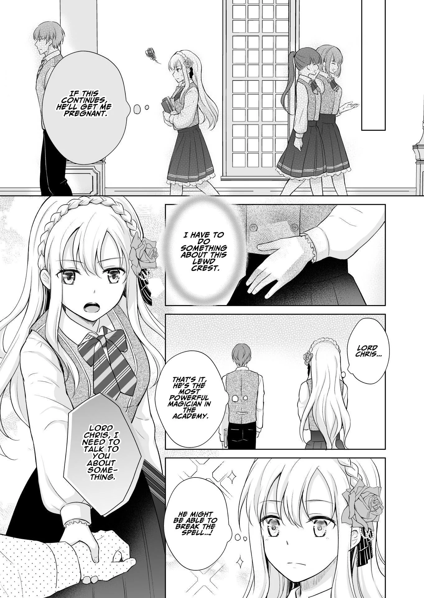 Sexually Trained by My Fav Character After Reincarnating as the Villainess Chapter 1 page 40 - 