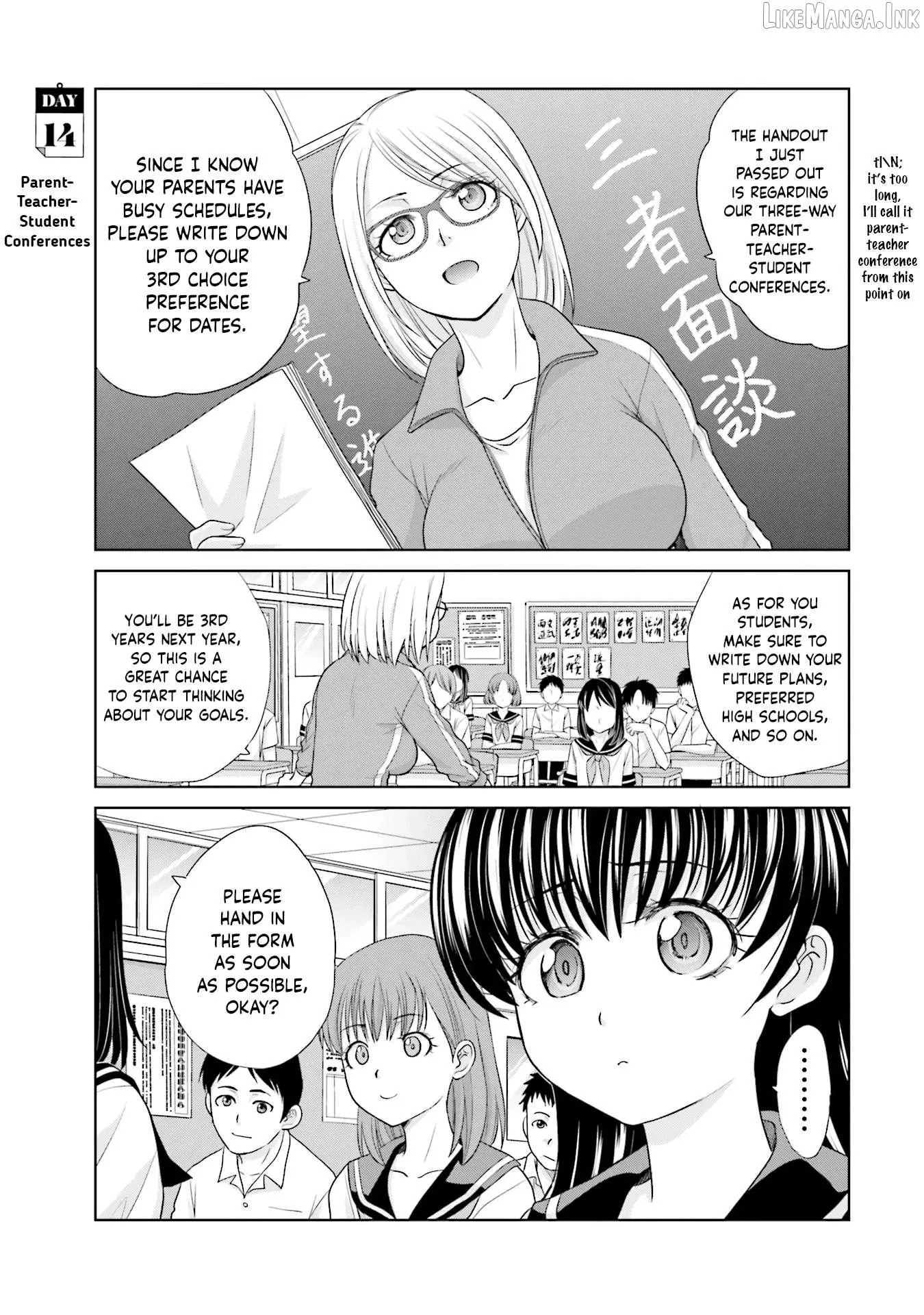 Shachiku to shoujo no 1800-nichi Chapter 14 page 1 - 