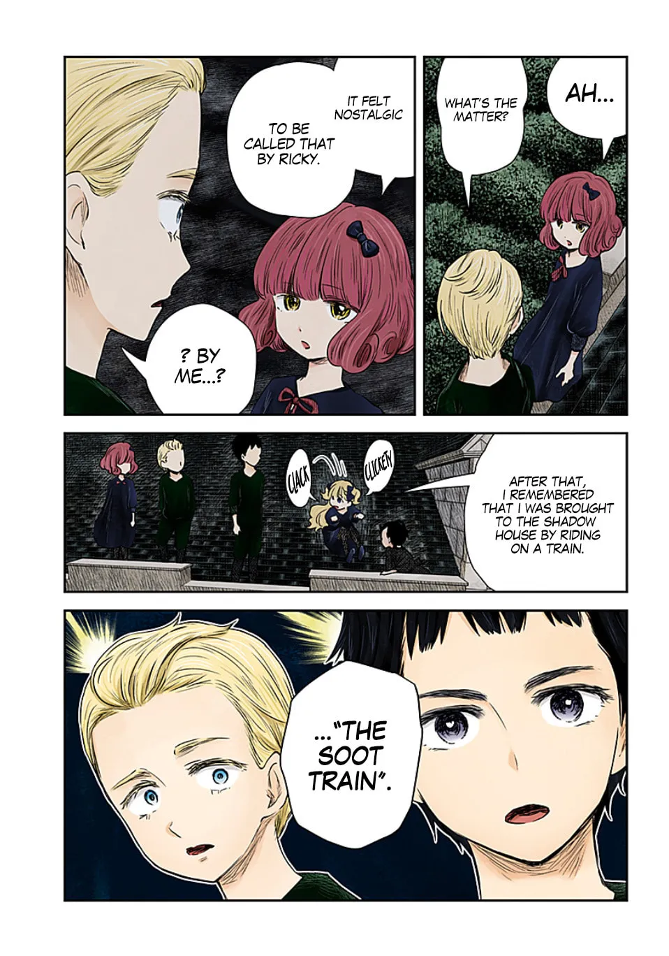 Shadows House (Colored) Chapter 102 page 8 - 