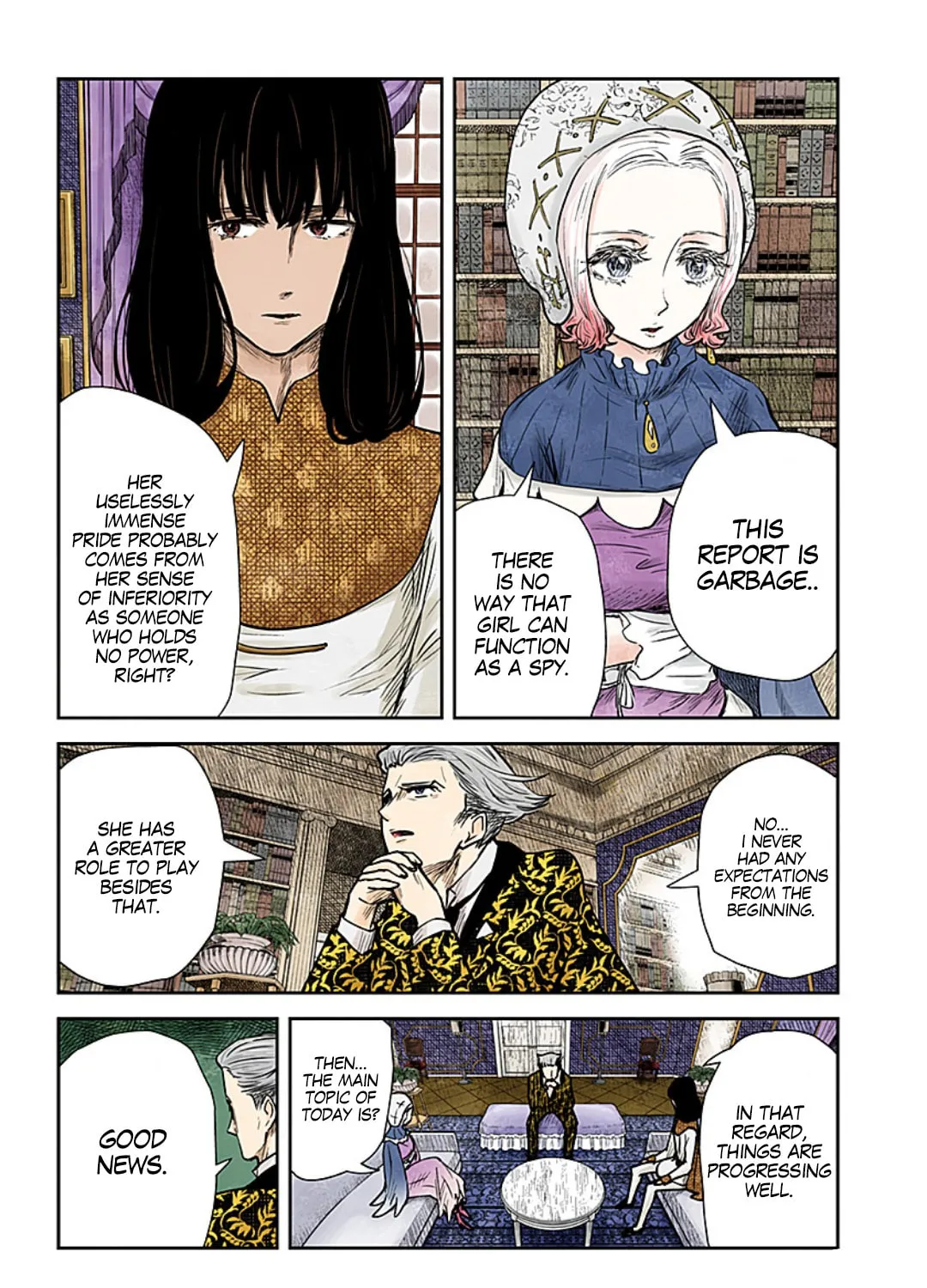Shadows House (Colored) Chapter 116 page 12 - 