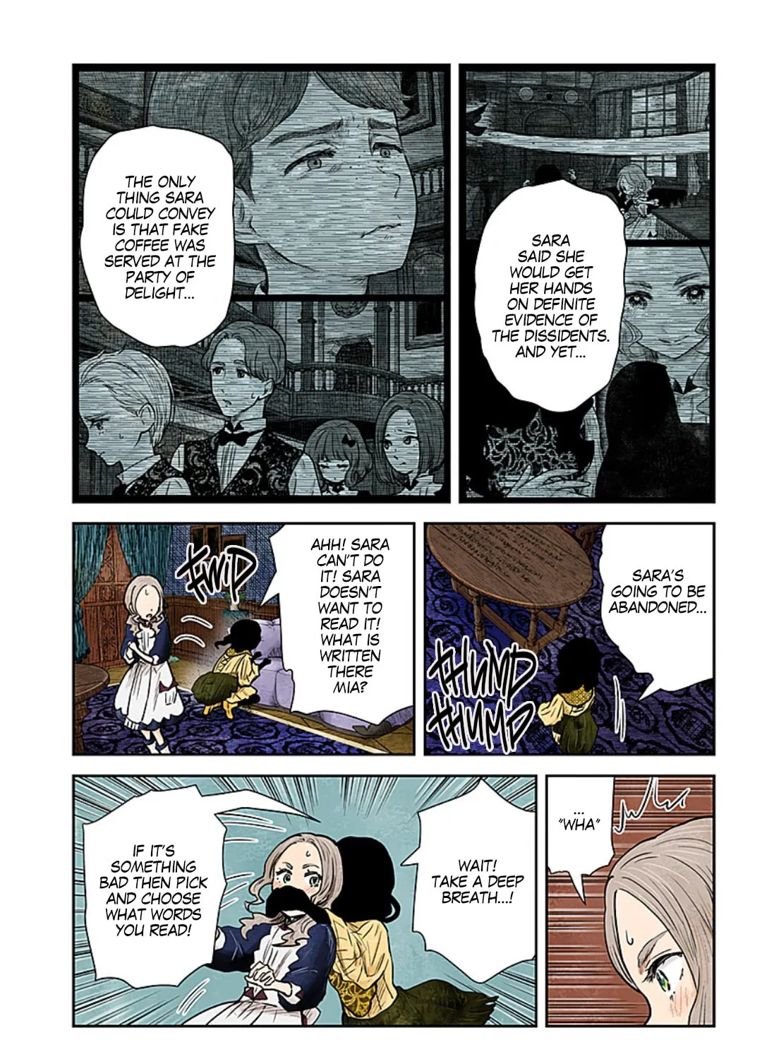 Shadows House (Colored) Chapter 116 page 6 - 