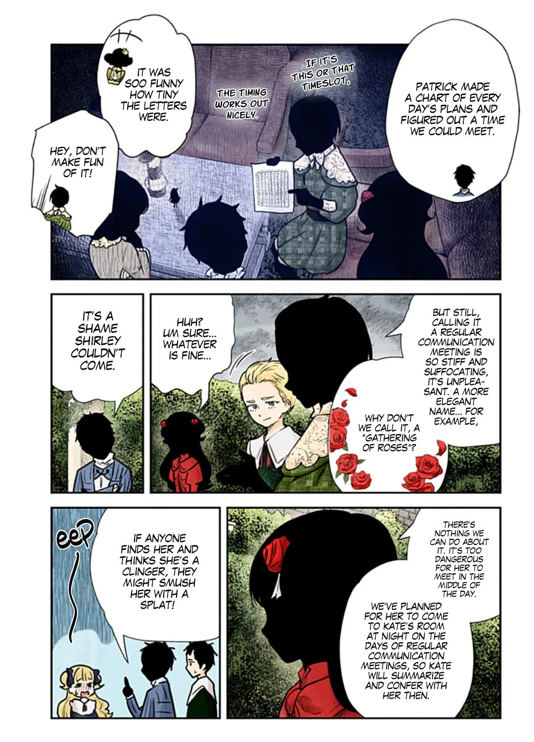 Shadows House (Colored) Chapter 118 page 14 - 