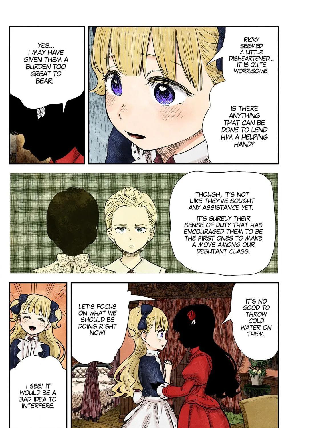 Shadows House (Colored) Chapter 124 page 4 - 