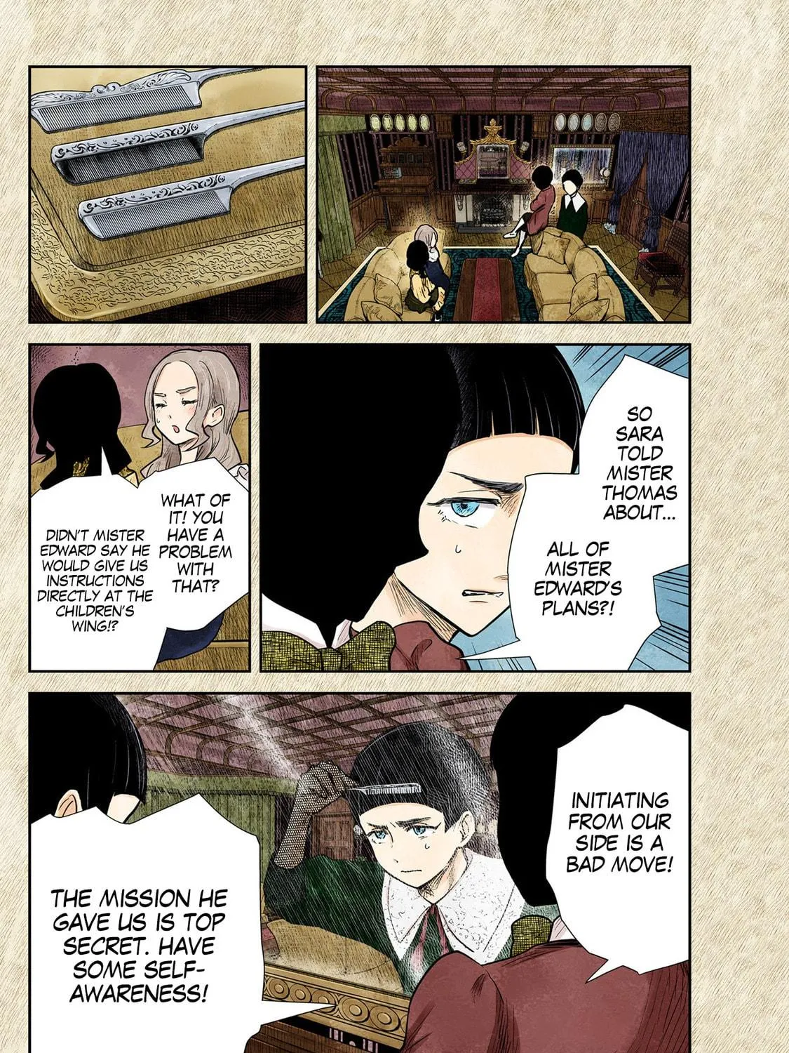 Shadows House (Colored) Chapter 128 page 4 - 