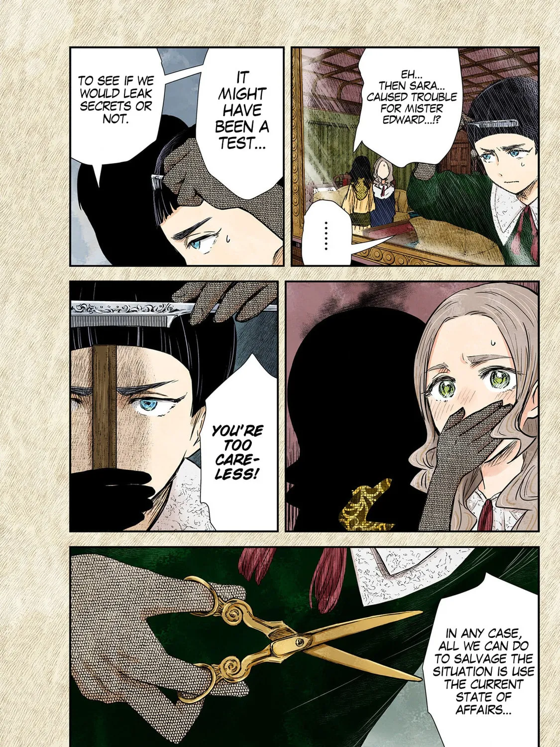 Shadows House (Colored) Chapter 128 page 6 - 