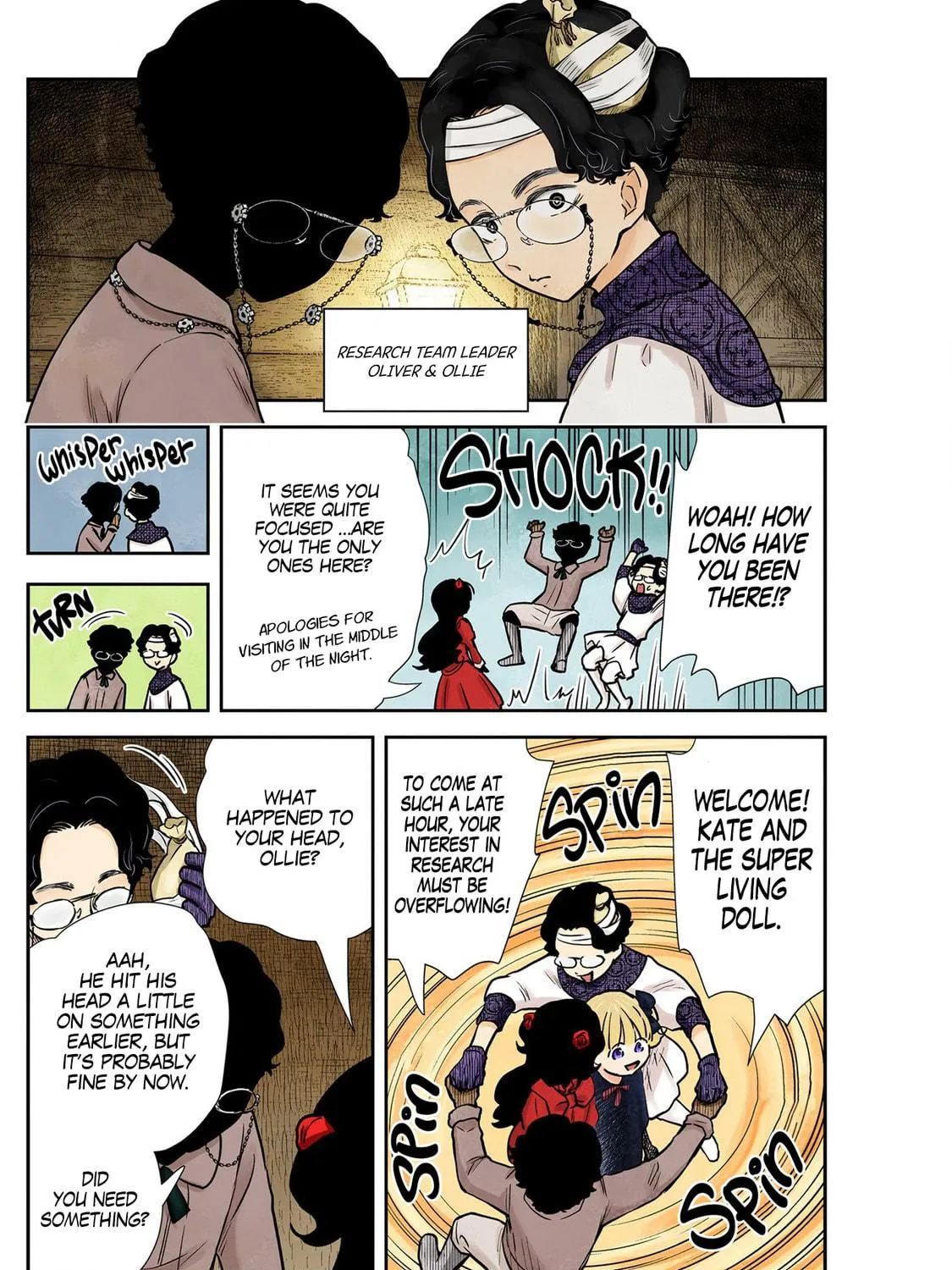 Shadows House (Colored) Chapter 130 page 4 - 