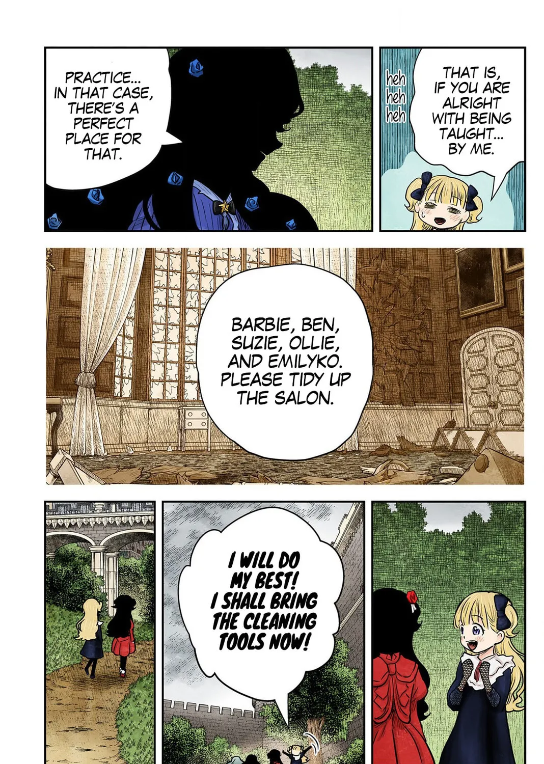 Shadows House (Colored) Chapter 151 page 6 - 